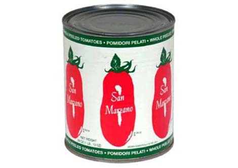 Authentico Italian sounding fake product tomato pomodori san-marzano