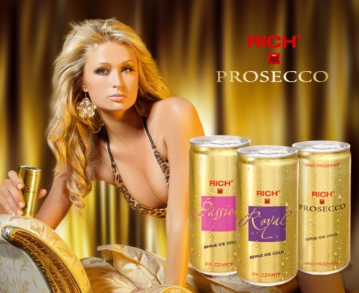 Prosecco tarocco in lattina italian sounding