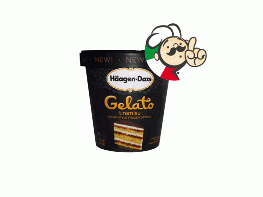 gelato italiano tiramisu haagen dazs