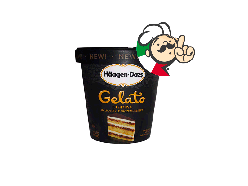 gelato italiano tiramisu haagen dazs