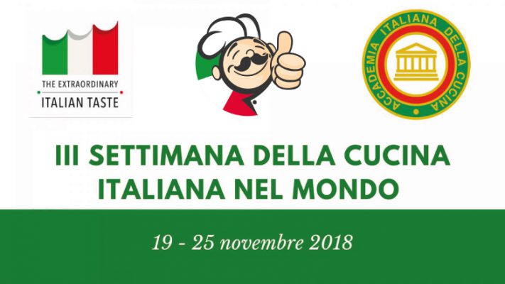 Settimana della cucina italiana nel mondo 2018: al via la terza edizione