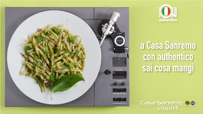 A Casa Sanremo con Authentico il menù del ristorante è tracciabile