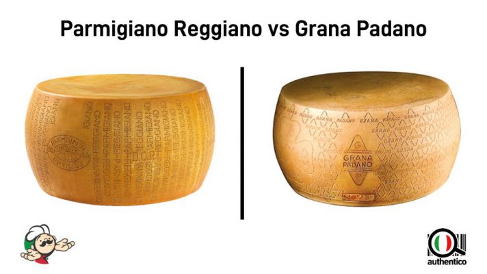 quali sono le differenze tra parmigiano reggiano e grana padano authentico autentico