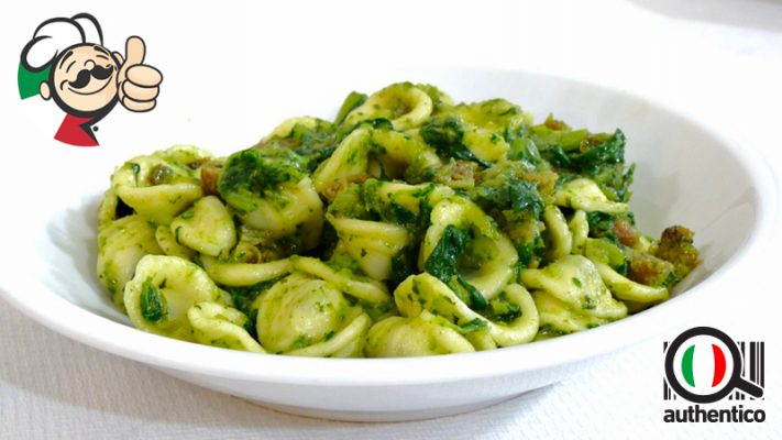 Orecchiette con cime di rapa: la ricetta originale