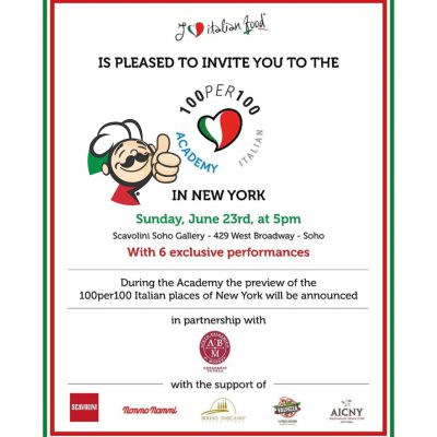 presentazione guida veri ristoranti italiani new york