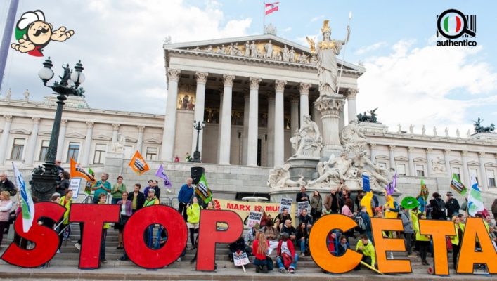 CETA accordo di libero scambio tra Ue e Canada Teresa Bellanova Coldiretti Slow Food Stopceta