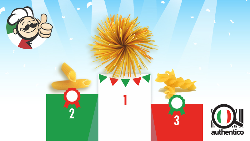 Pasta, i dieci formati più venduti in Italia