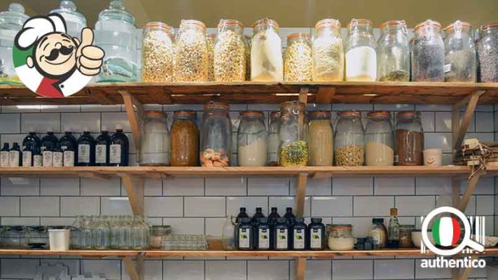 Dispensa organizzata, più ordine, meno spreco