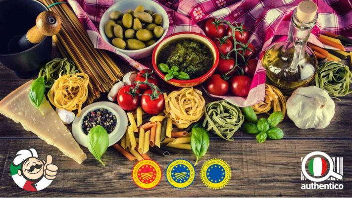 cibo italiano tipico dop doc igp stg ig dieta mediterranea cucina italiana